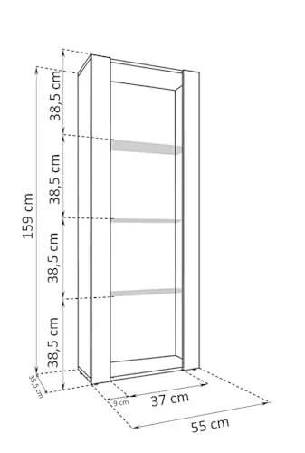 Komodee Vitrine Tivoli A2