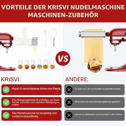KRISVI Pasta Aufsatz 4