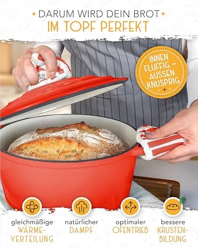 KRUSTENZAUBER Gusseisen Topf 4