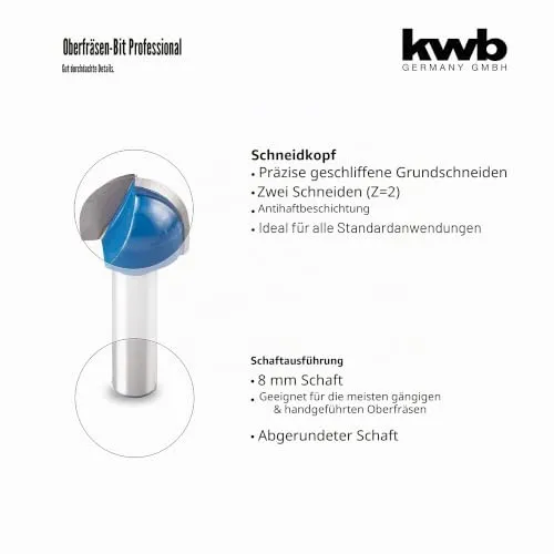 kwb Hohlkehlfräser UC 2