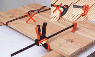 KWB Einhand-Terrassenzwinge 9287-45