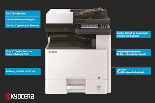 Kyocera Ecosys M8130cidn Plus 2