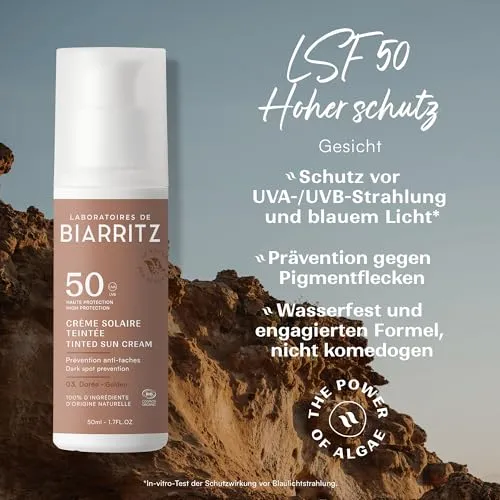 Laboratoires de Biarritz Getönte Sonnencreme 2