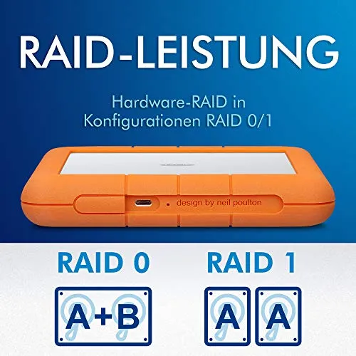 LaCie Rugged Raid Shuttle 8TB 4