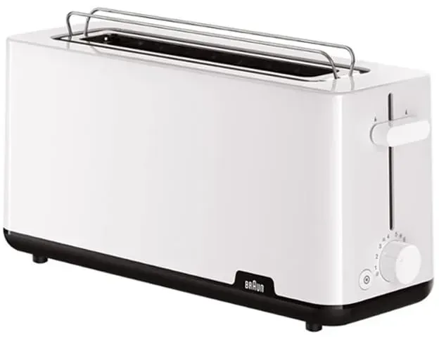 Langschlitz-Toaster Weiß