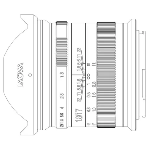 Laowa 17mm f/1.8 FR 5