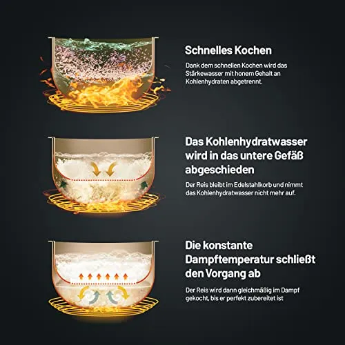 Lauben Reiskocher 4