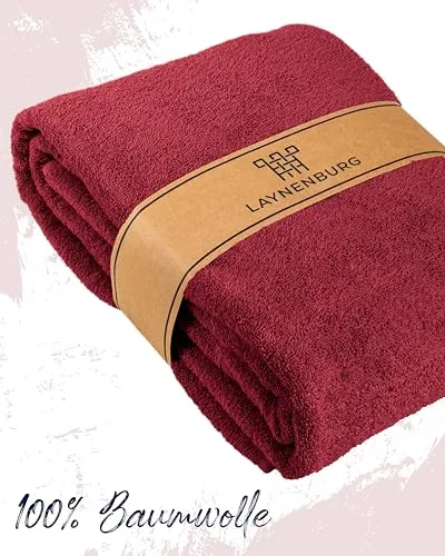 LAYNENBURG Premium Frottee-Decke 2