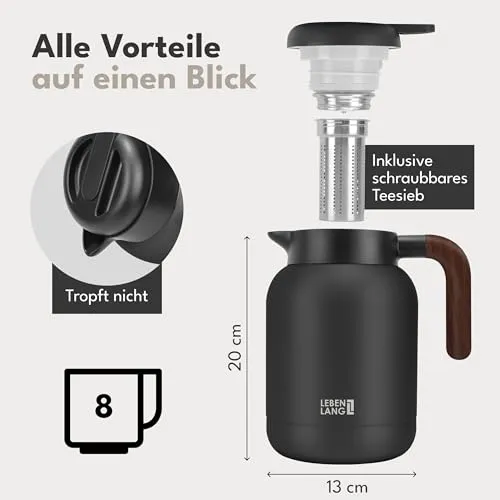 LEBENLANG Thermoskanne UC 3