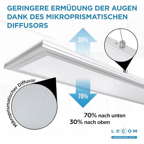 LECOM LED Pendelleuchte 6