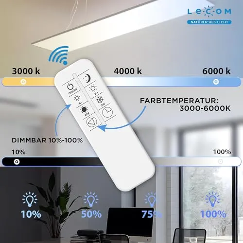 LECOM LED Pendelleuchte 7