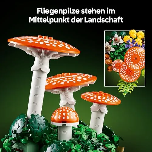LEGO Botanicals Waldpilze 11505 4