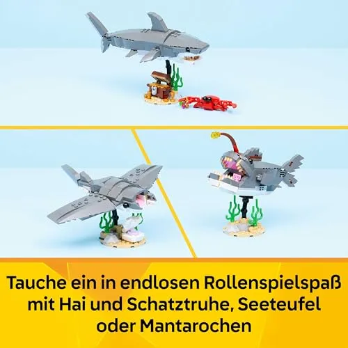 LEGO Creator 3in1 Wilder Hai 31381 3