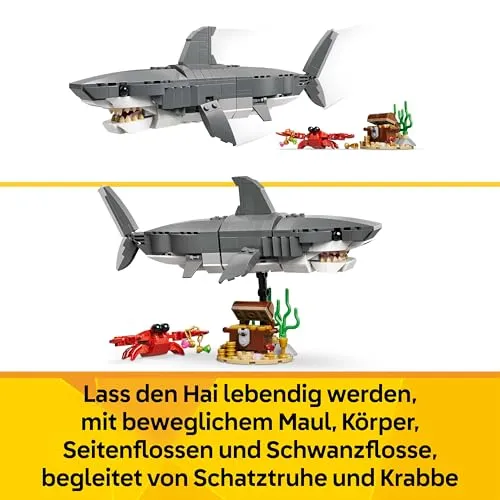 LEGO Creator 3in1 Wilder Hai 31381 4