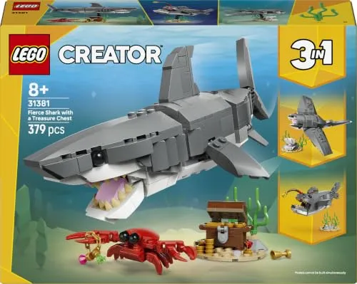LEGO Creator 3in1 Wilder Hai 31381 6