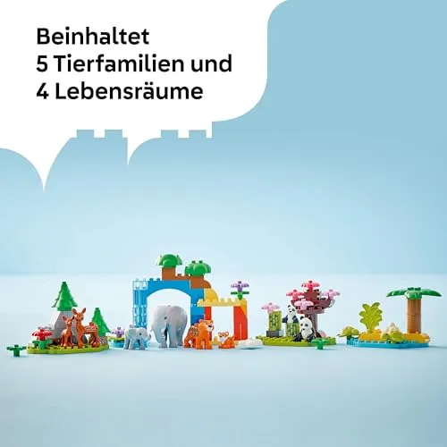 LEGO DUPLO Wildtier-Familien 3-in-1-Set 10446