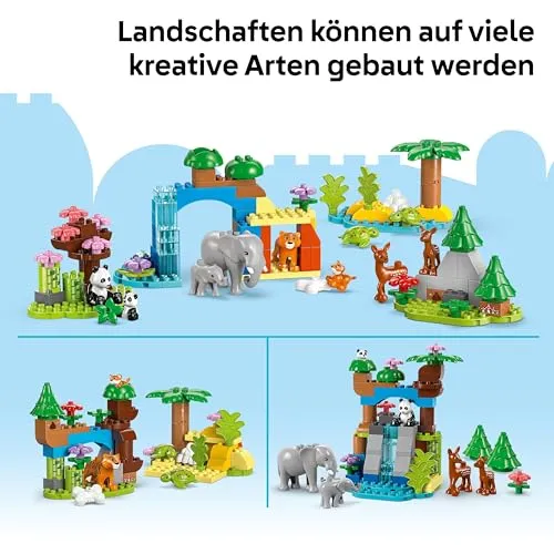 LEGO DUPLO Wildtier-Familien 3-in-1-Set 10446 3