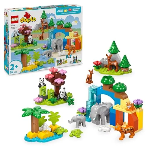 LEGO DUPLO Wildtier-Familien 3-in-1-Set 10446 2