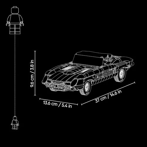 LEGO Jaguar E-Type 3