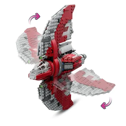 LEGO Star Wars Ahsoka Tanos T-6 Jedi Shuttle 75362 2