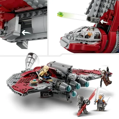 LEGO Star Wars Ahsoka Tanos T-6 Jedi Shuttle 75362 3