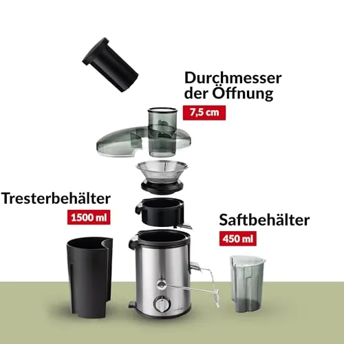 LEHMANN Zentrifugal Entsafter UC 4