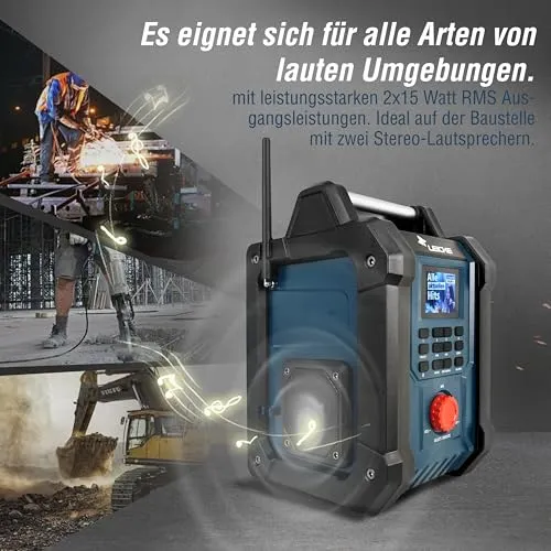LEICKE Baustellenradio UC 3