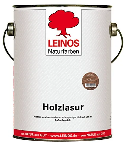 Leinos Holzlasur 260 nußbaum
