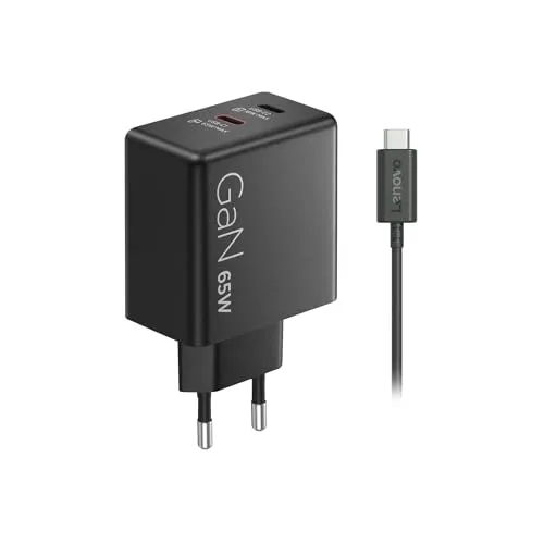 Lenovo Dual USB-C 65W GaN Charger 3