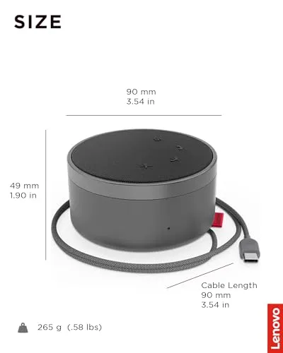Lenovo Go Wired Speakerphone 3