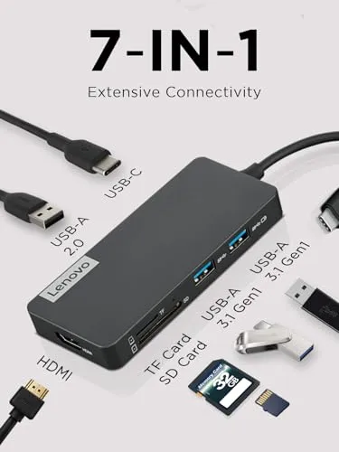 Lenovo USB-C 7-in-1 Hub 2
