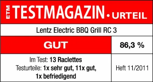 Lentz Raclette Grill King RC3 2