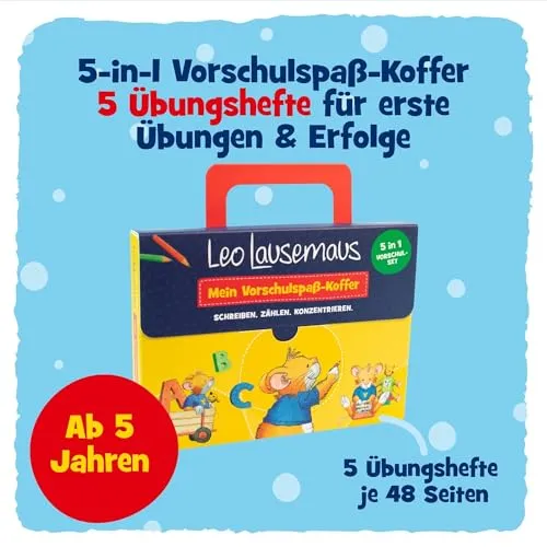 Leo Lausemaus Vorschulspaß-Koffer 2