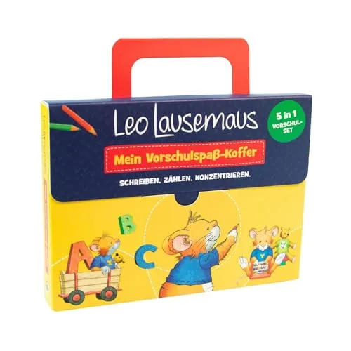 Leo Lausemaus Vorschulspaß-Koffer