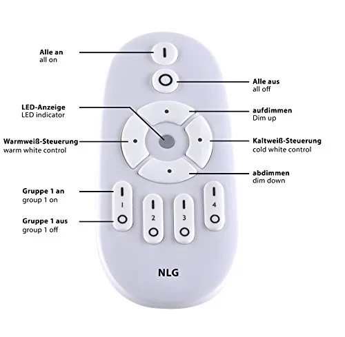 LeuchtenDirekt FLAT 6