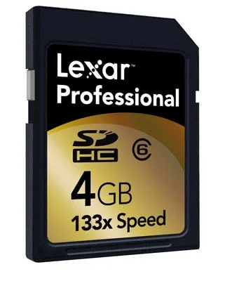 Lexar 133x SDHC Klasse 6