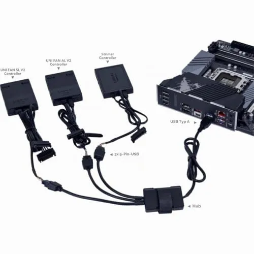 LIAN LI USB 2.0 Hub 2
