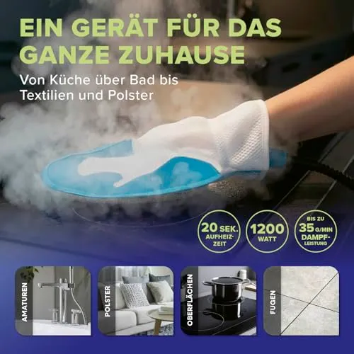 LICHTERBLITZ Dampfreiniger 2