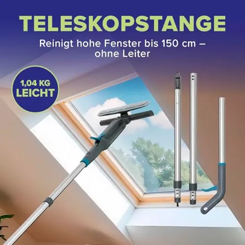 LICHTERBLITZ Fensterreiniger Set 4