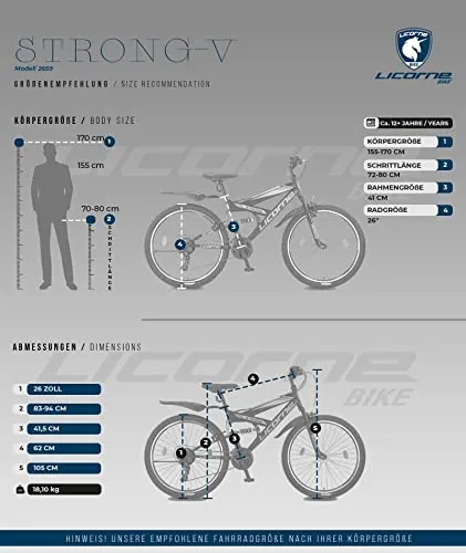 Licorne Bike Strong V 2
