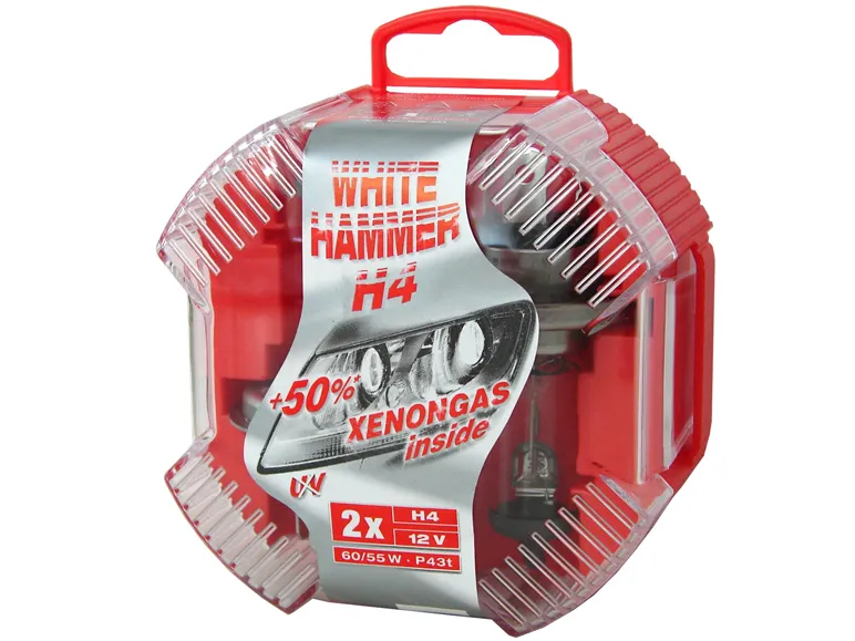 NEOLUX Autolampenbox WHITE HAMMER H4