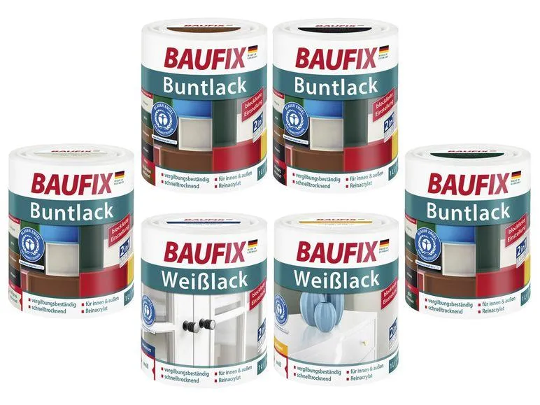 BAUFIX Bunt-/Weißlack