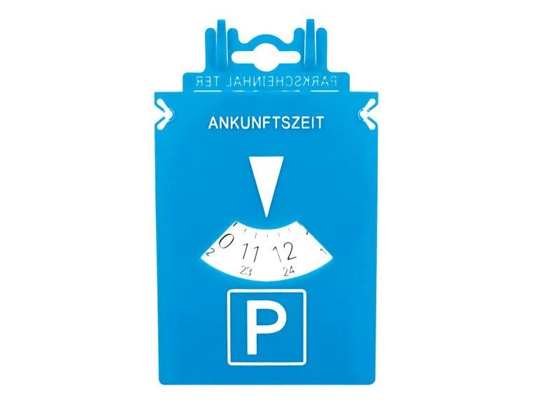cartrend Parkscheibe mit Saugnäpfen