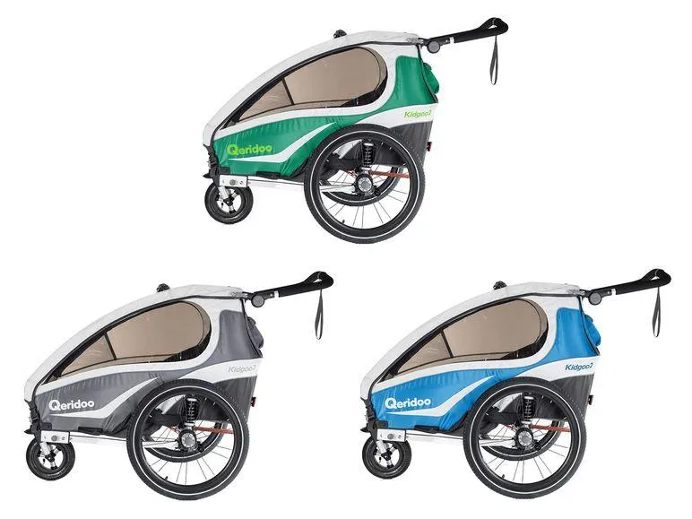 Qeridoo Fahrradanhänger Kidgoo2 2018