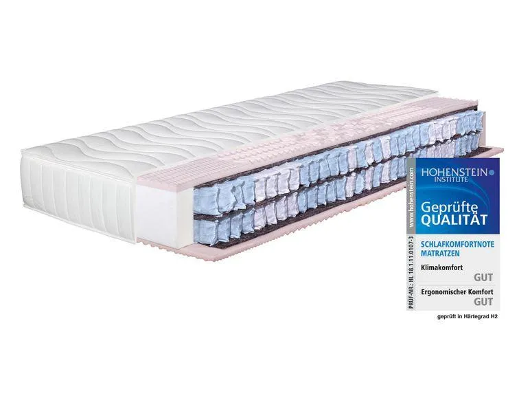 Hn8 Schlafsysteme 7-Zonen Duo-Taschenfederkern-Matratze