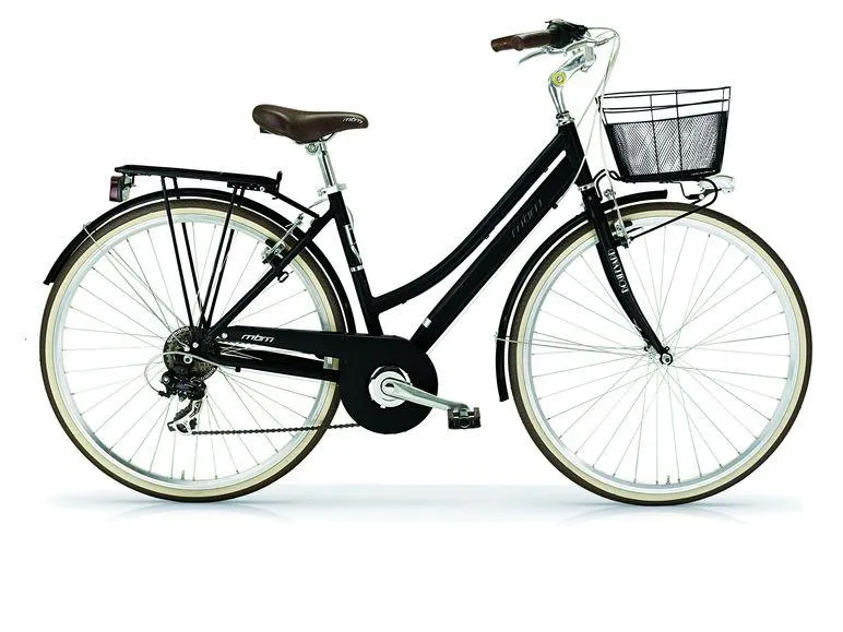MBM Trekkingbike New Boulevard Woman 28 inkl. Korb Schwarz