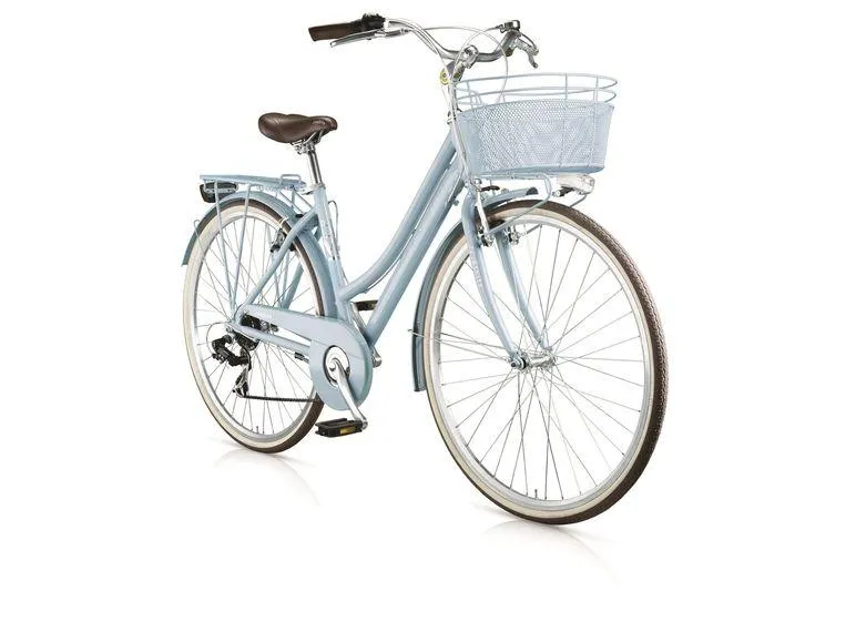 MBM Trekkingbike New Boulevard Woman 28 inkl. Korb Hellblau