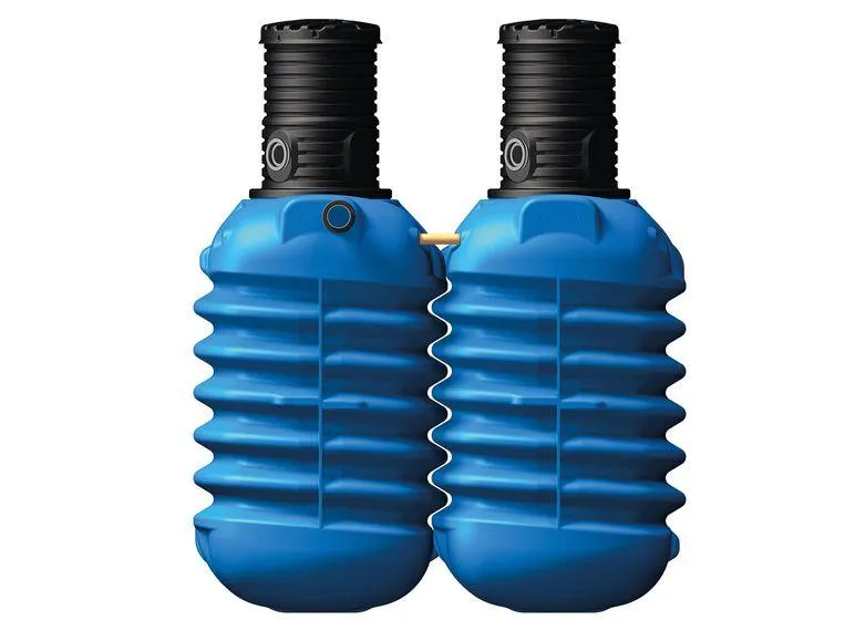 4rain MODULARIS Erdtank 5.000 L inkl. Schachtverlängerung und PE-Deckel