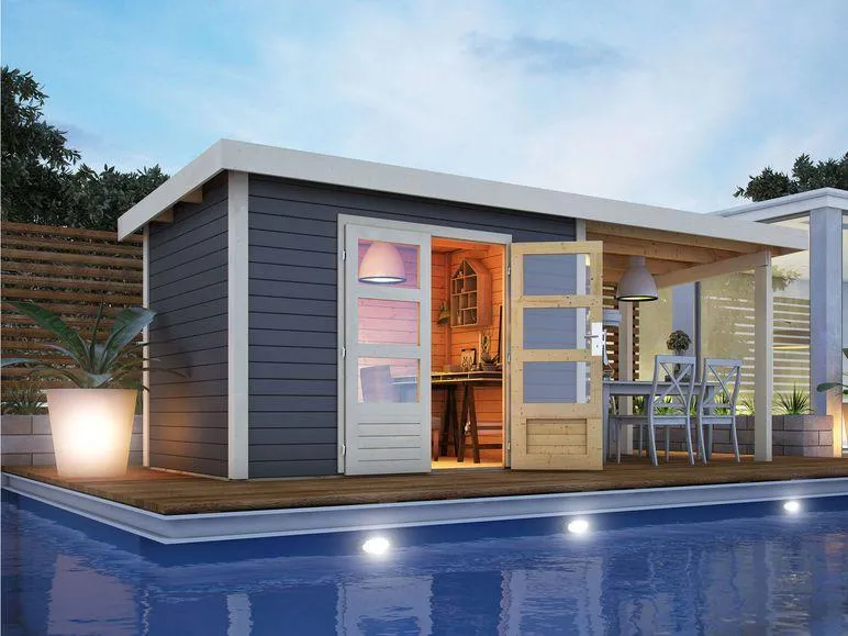 Karibu Gartenhaus Trundholm 3