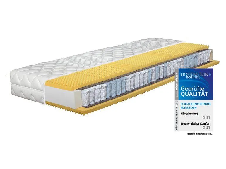 Hn8 Schlafsysteme 7-Zonen Taschenfederkernmatratze XXL Star